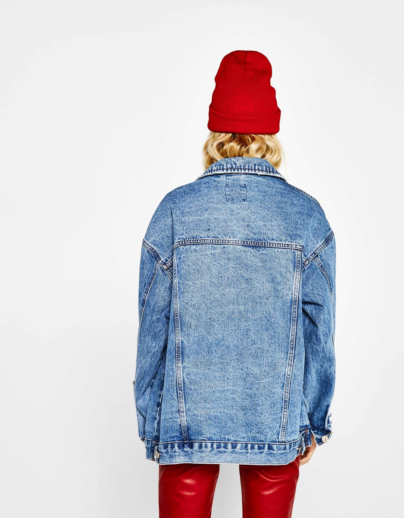 Oversized Denim Jacket - Imagen 4