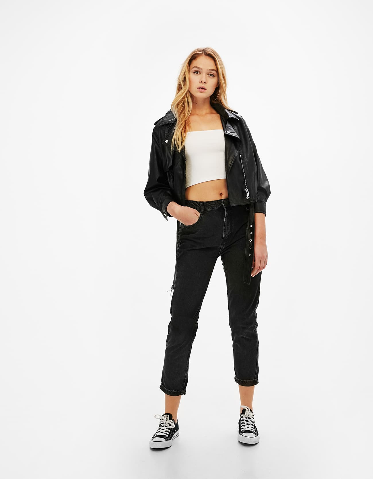 Ripped Mom Jeans - Imagen 3
