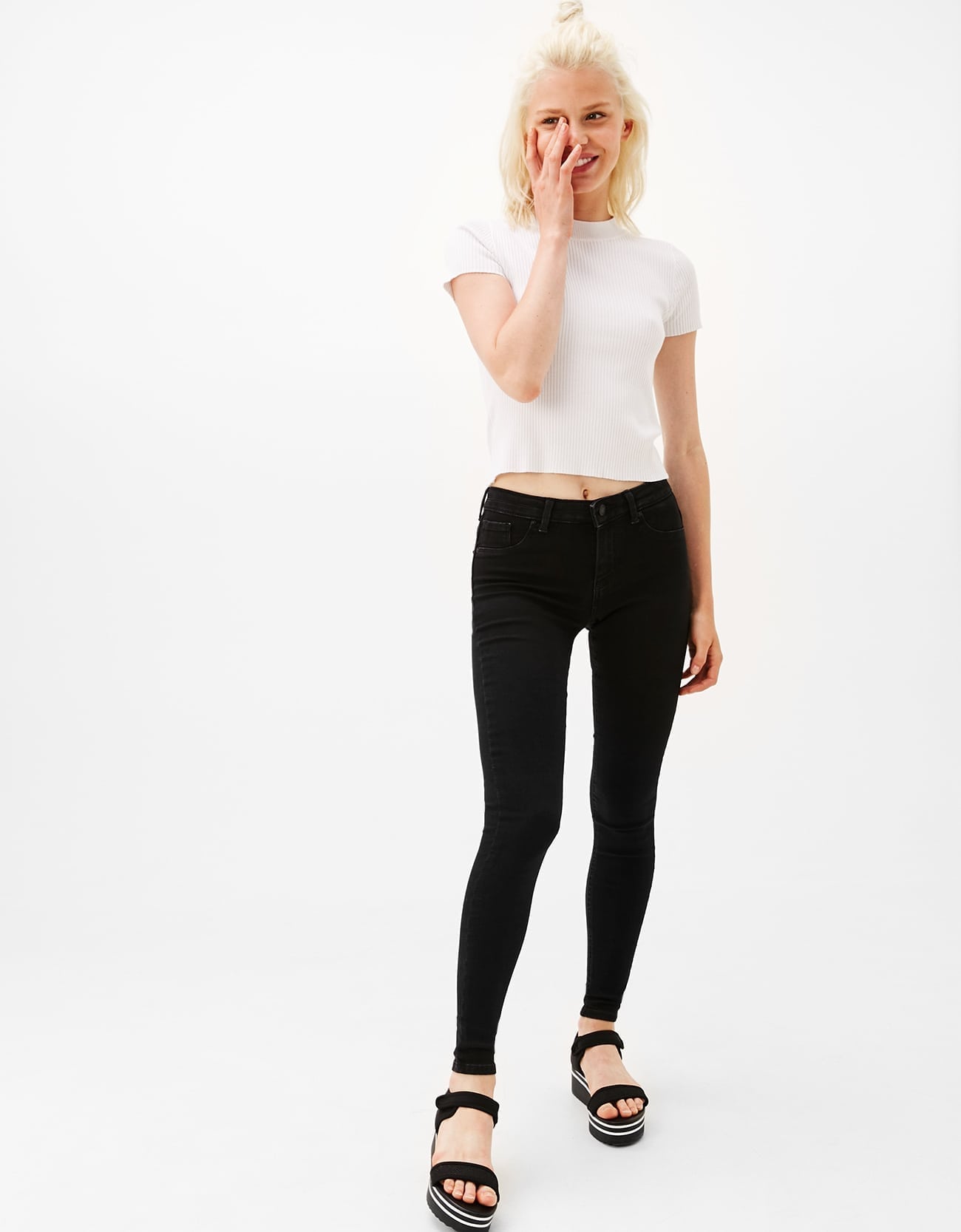 Stretchy Push-up Jeans - Imagen 3