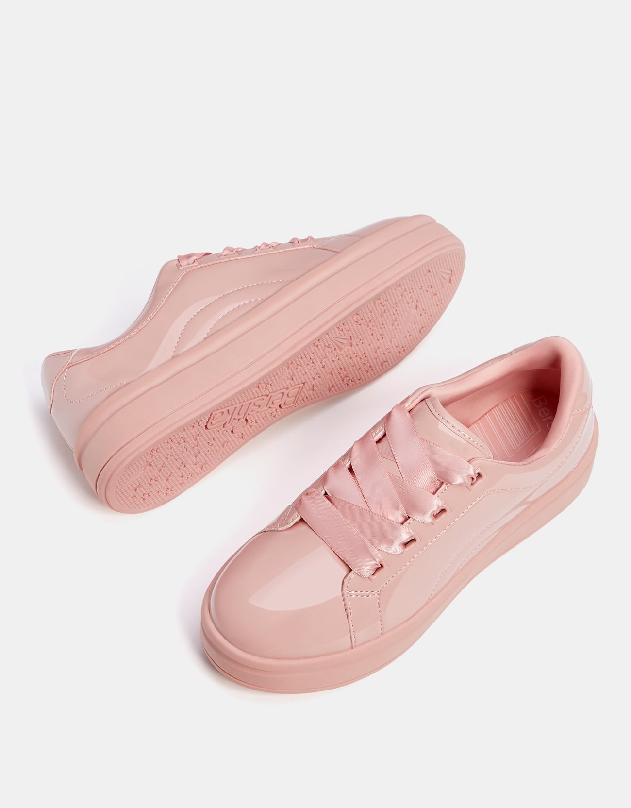 Faux Patent Sneakers - Imagen 3
