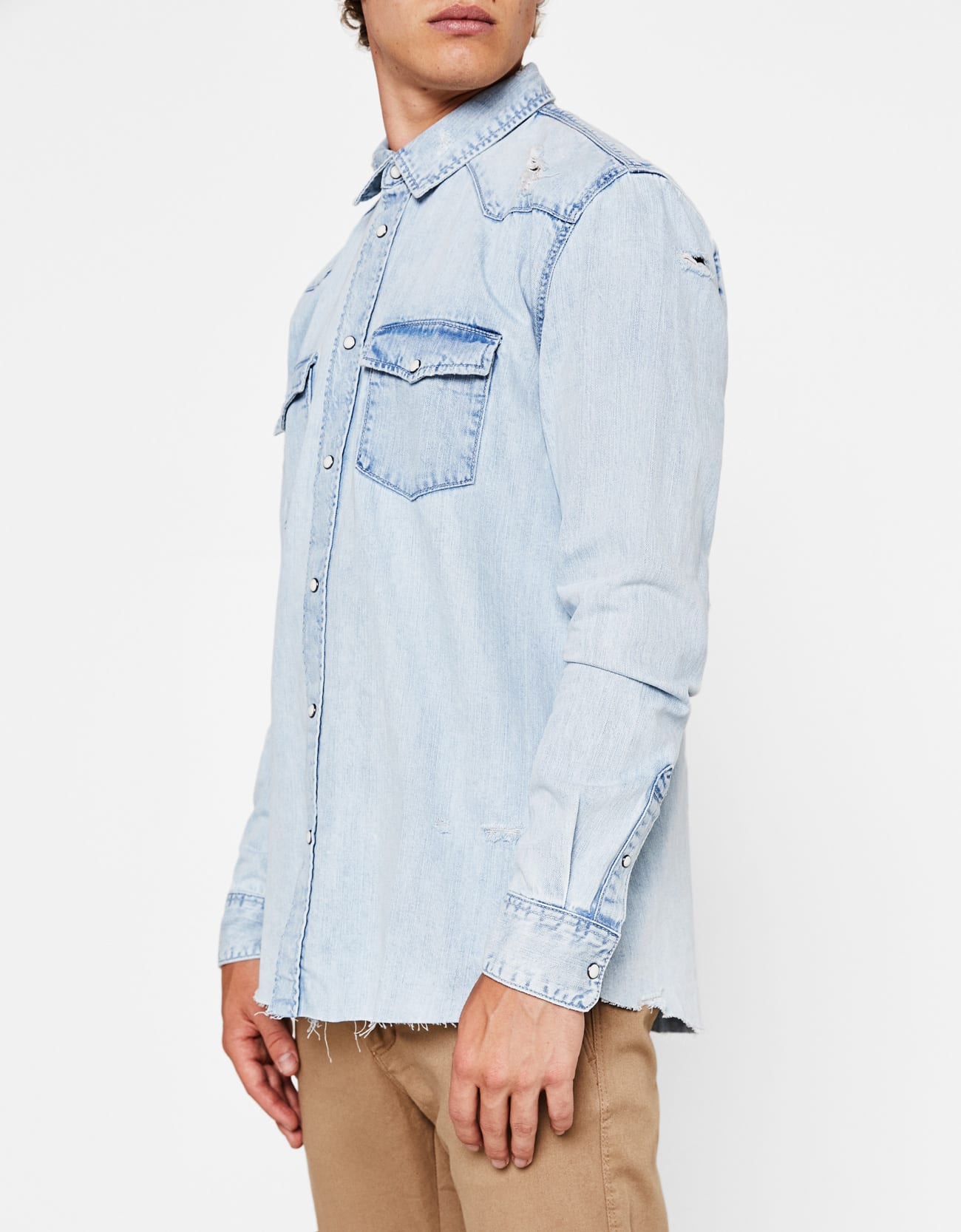 Denim Overshirt - Imagen 4