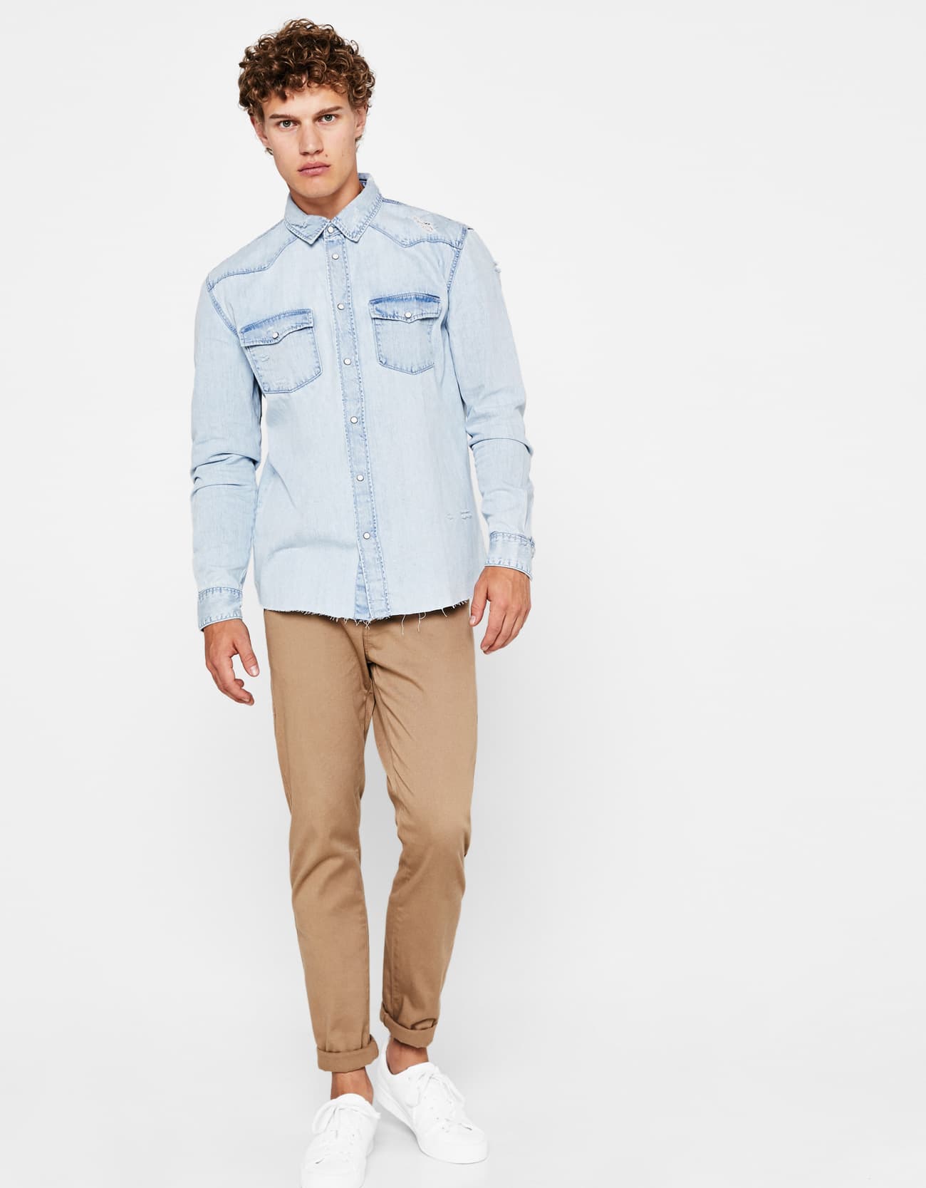 Denim Overshirt - Imagen 3