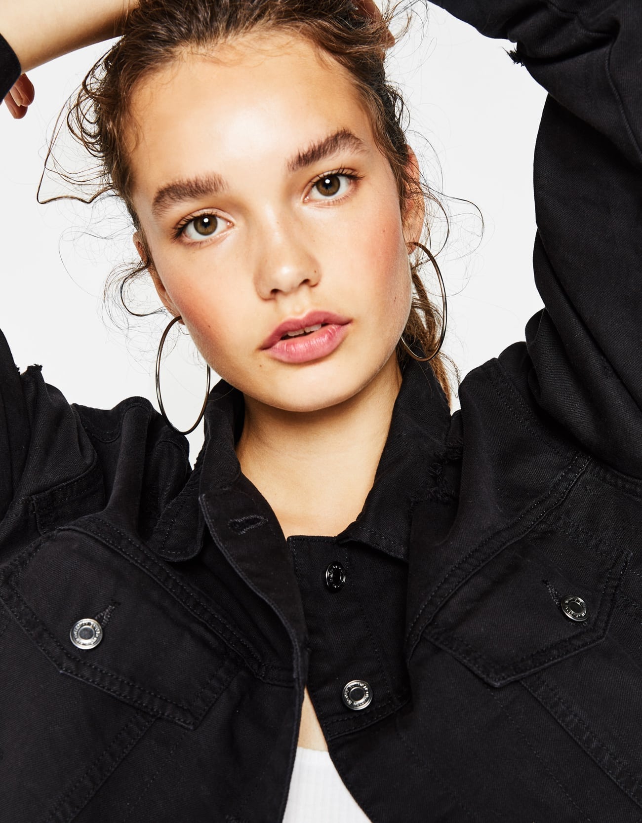 Black Denim Jacket - Imagen 3
