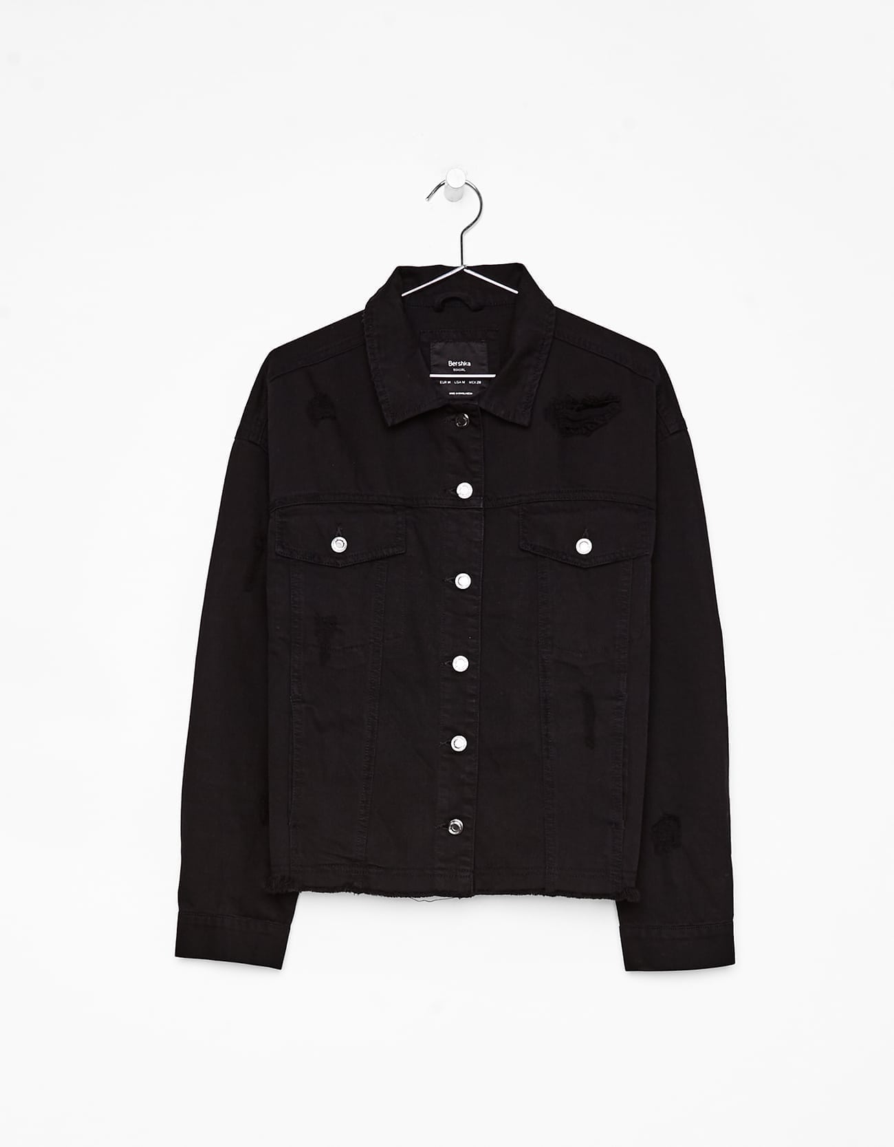 Black Denim Jacket - Imagen 5
