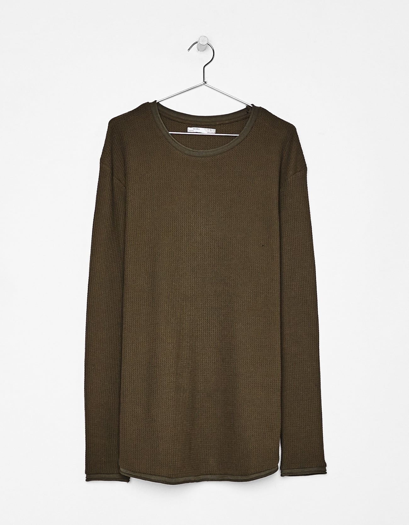 Micro Waffle Knit Sweater - Imagen 5