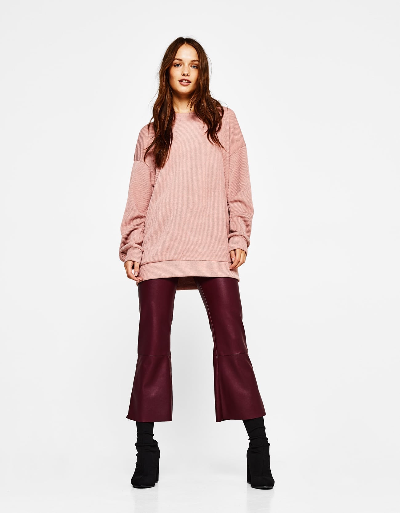 Pink Knit Sweater - Imagen 4