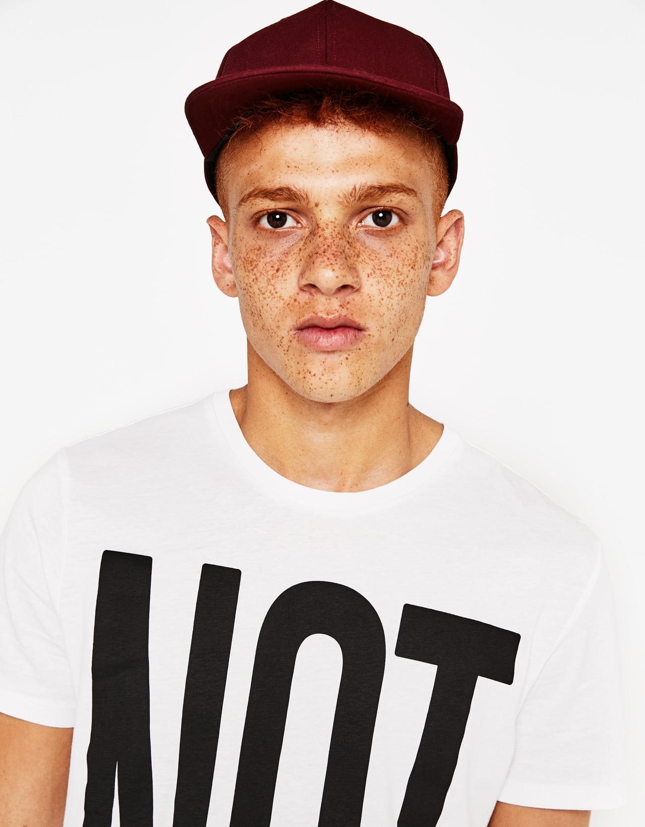 T-shirt With Slogan - Imagen 3