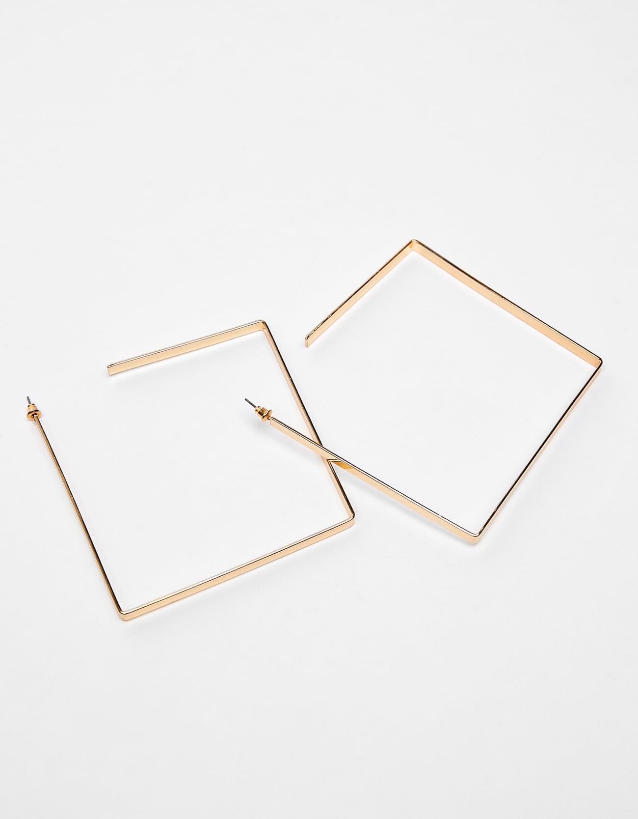 Square Hoop Earrings - Imagen 2