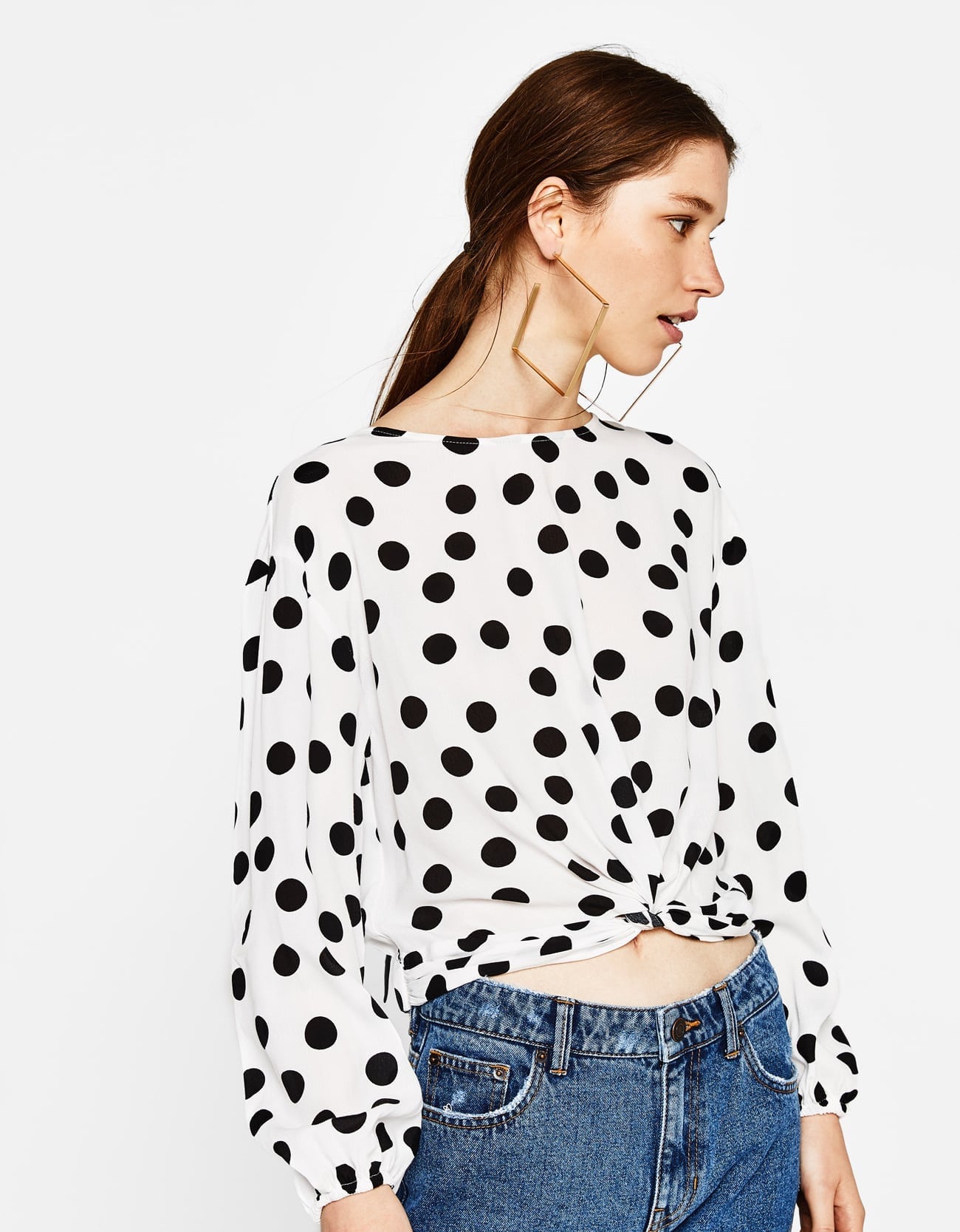 Square Hoop Earrings - Imagen 5
