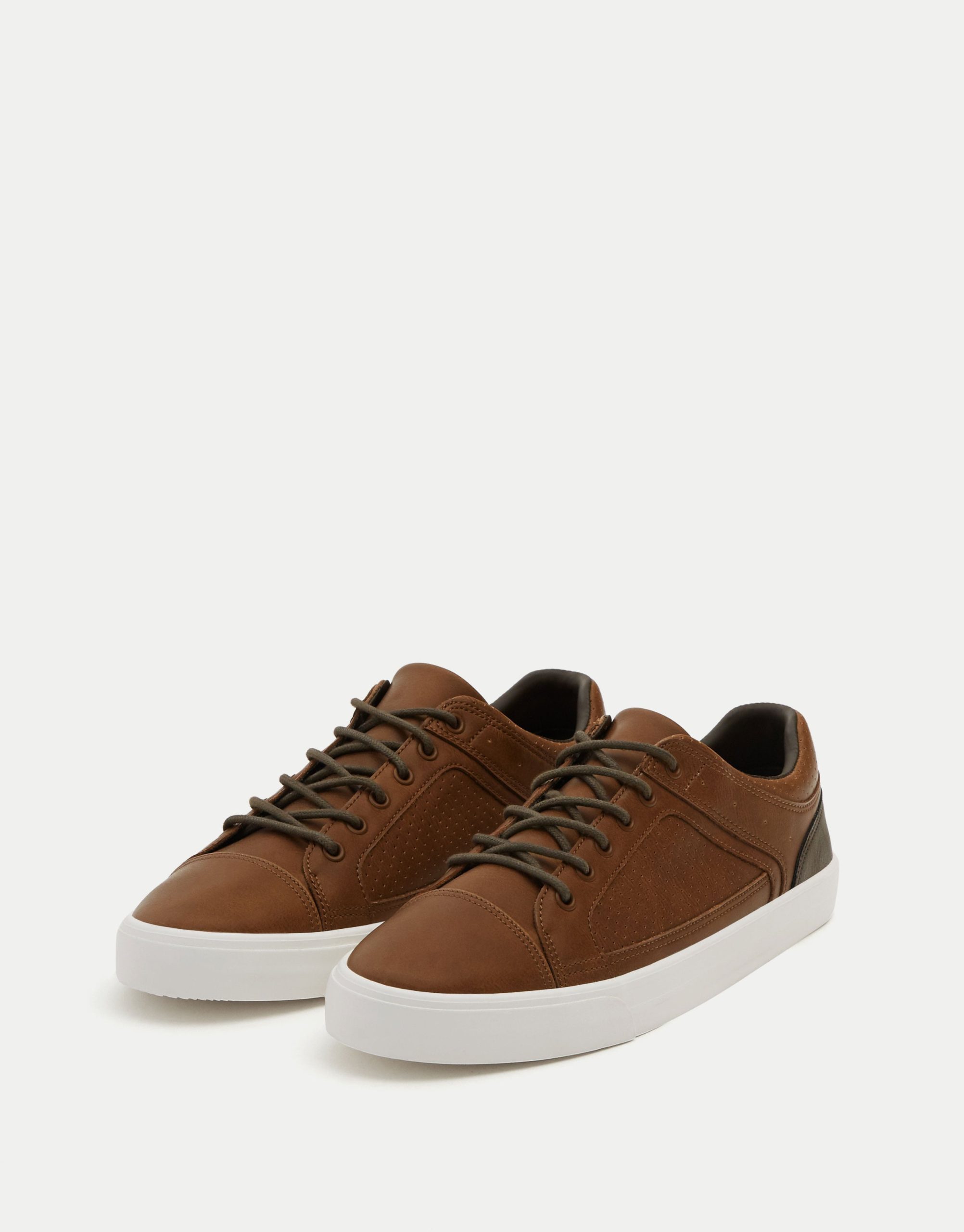 Urban brown sneakers - Imagen 2
