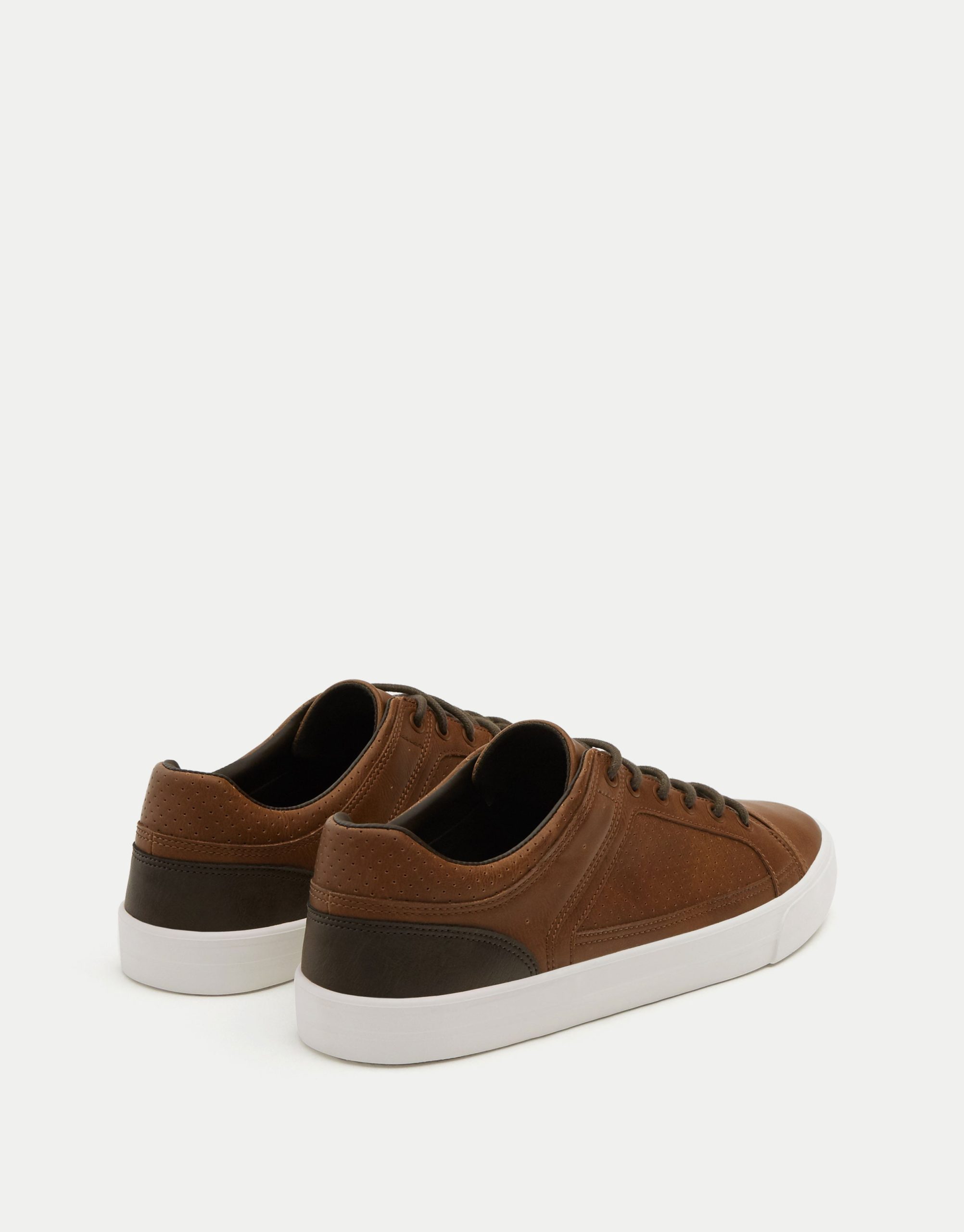 Urban brown sneakers - Imagen 3