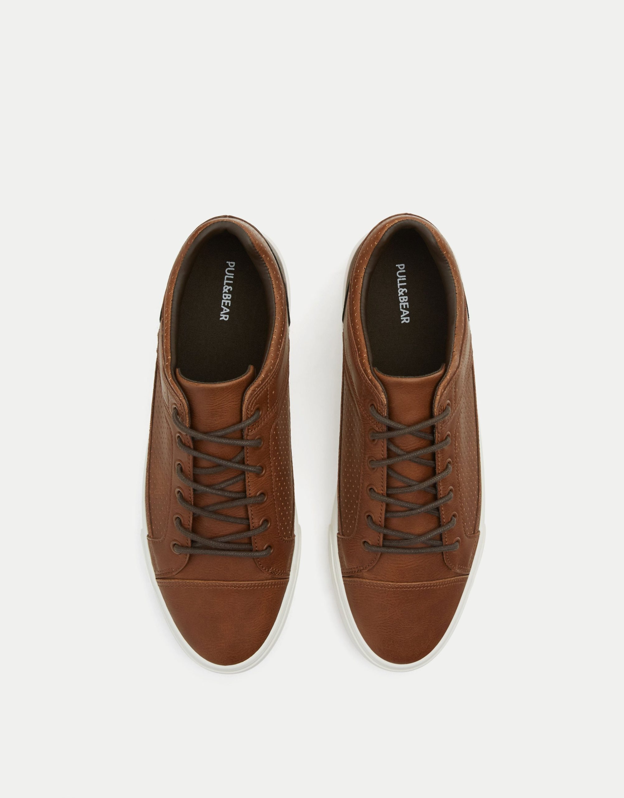 Urban brown sneakers - Imagen 4