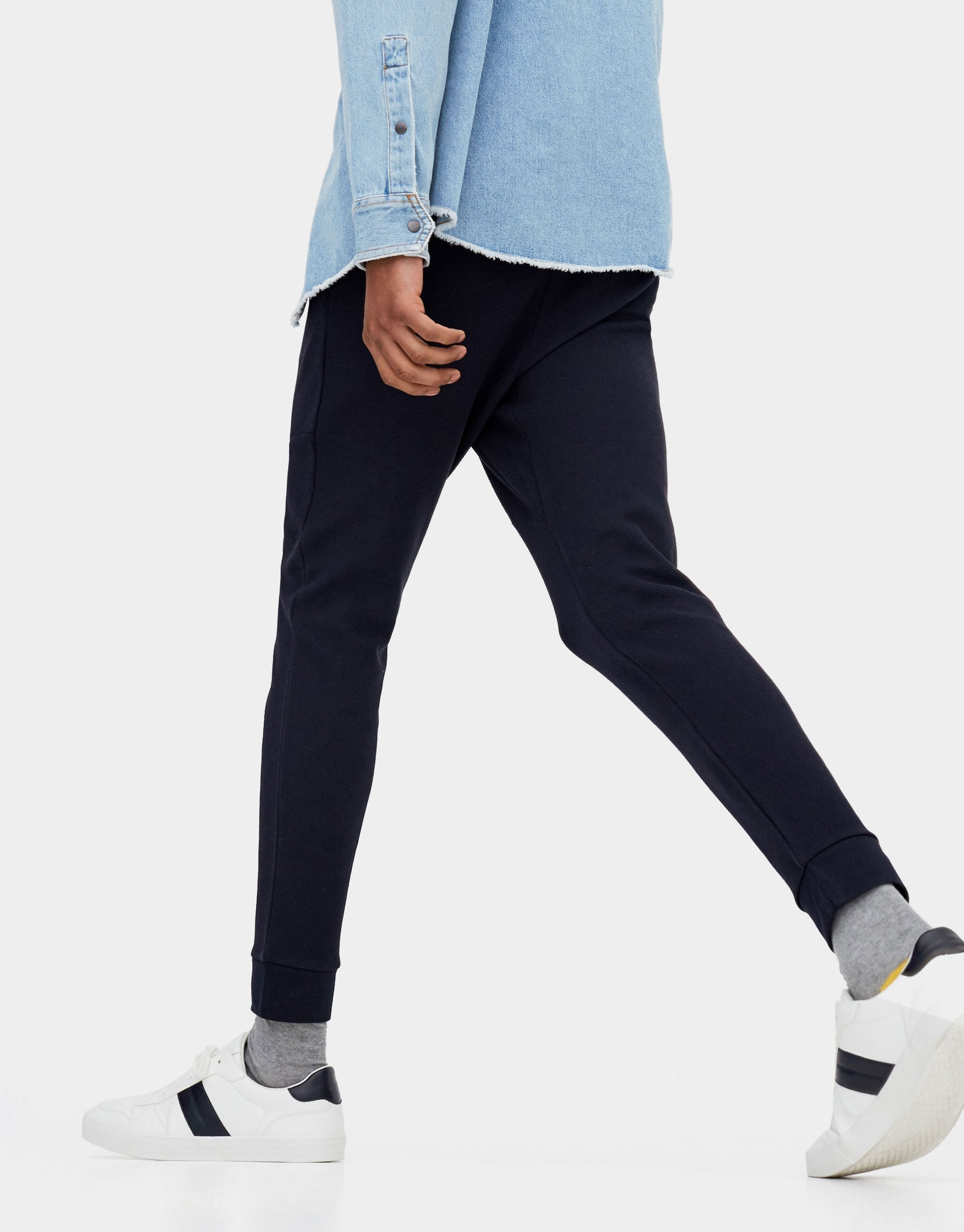 Sneakers with stripe - Imagen 2
