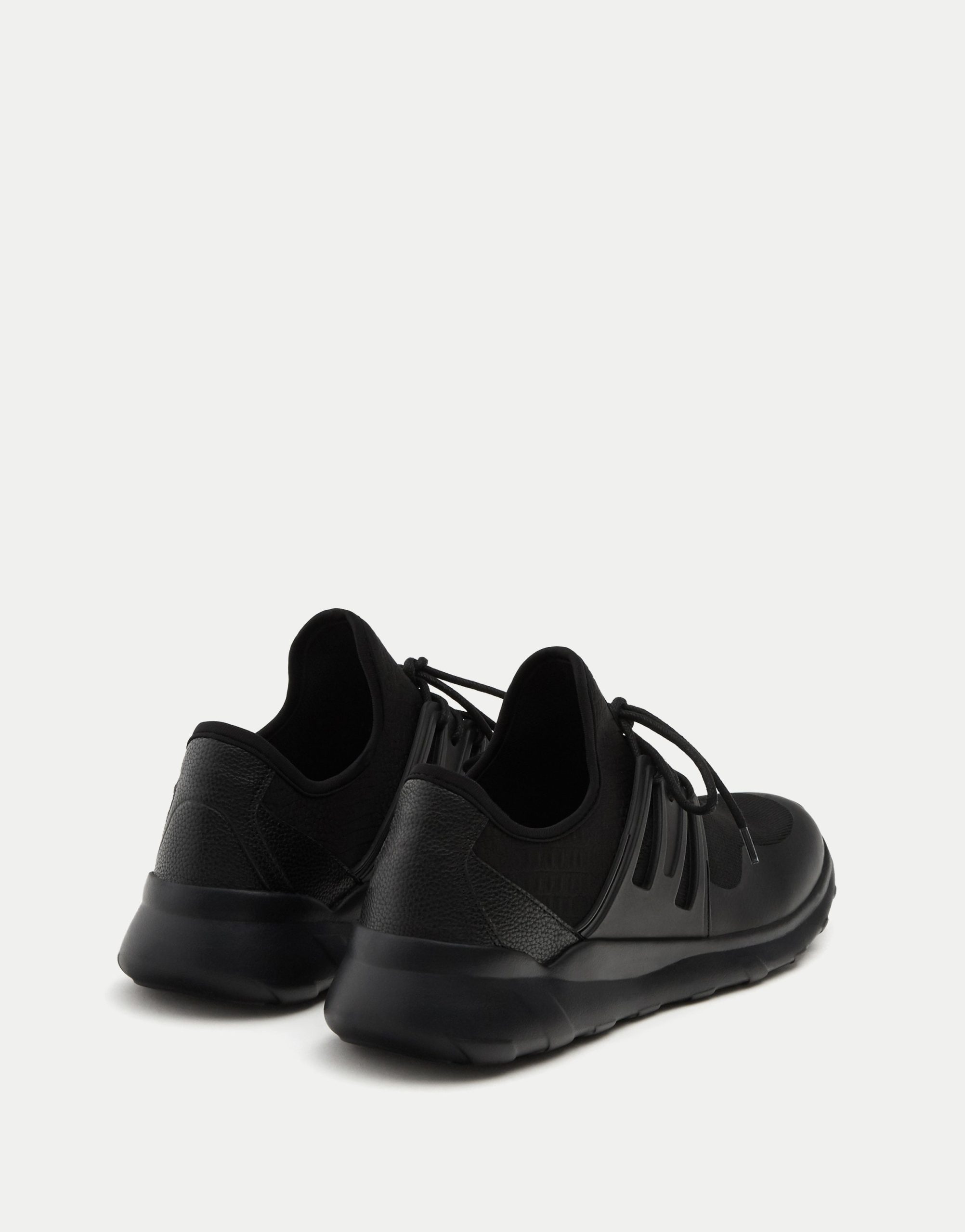 Sock sneakers with side pieces - Imagen 3