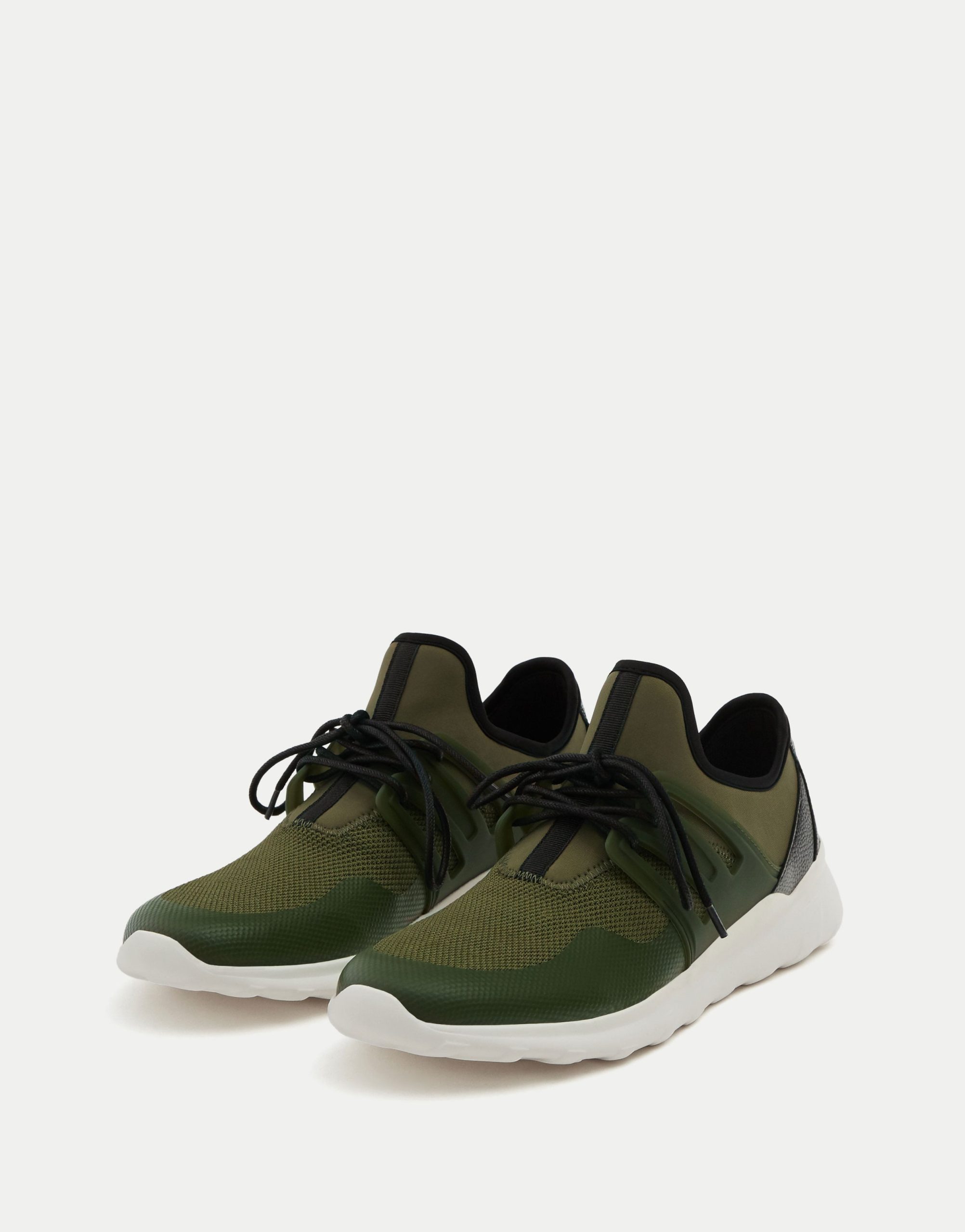 Sock sneakers with side pieces - Imagen 2
