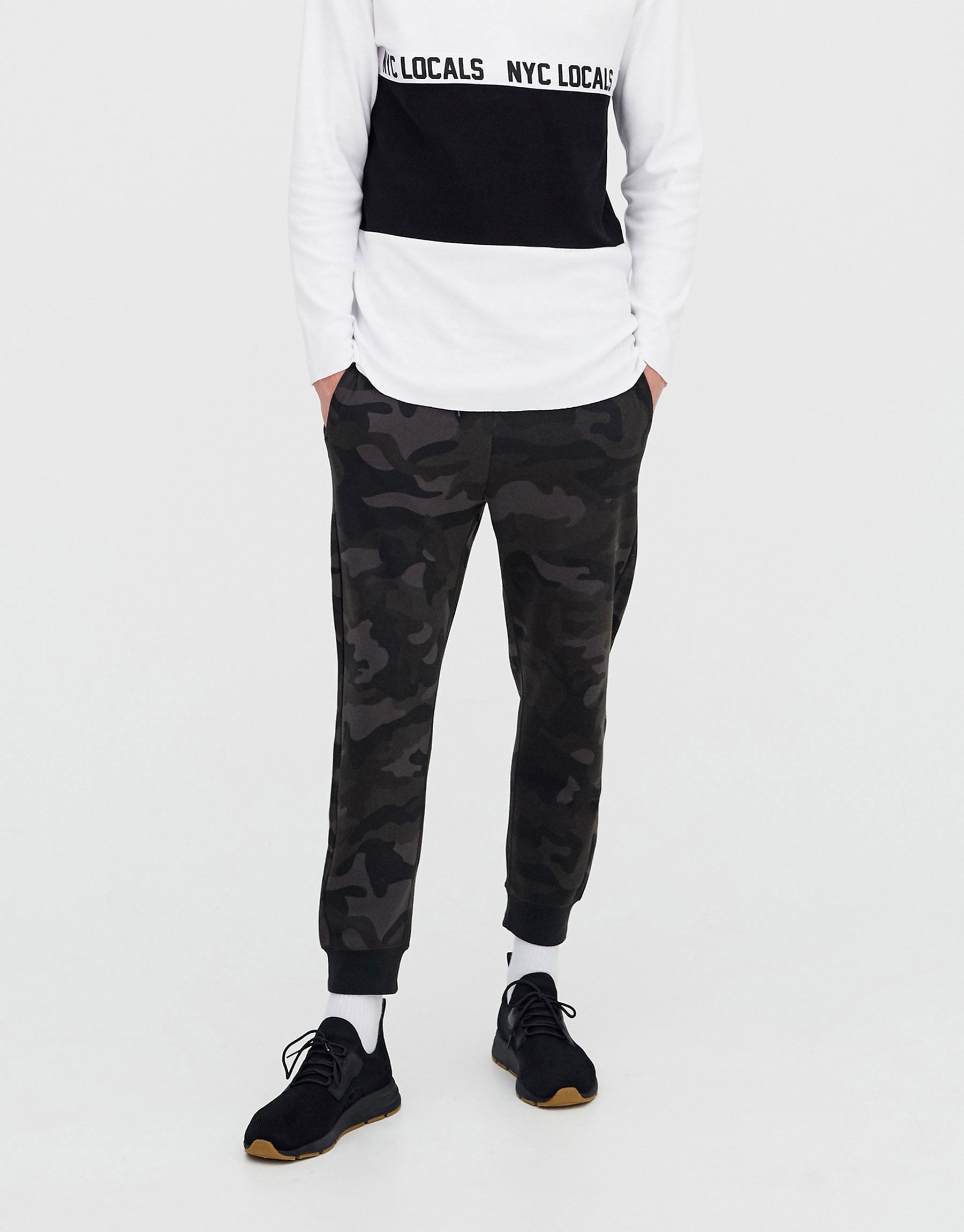 Black mesh sock sneakers - Imagen 3